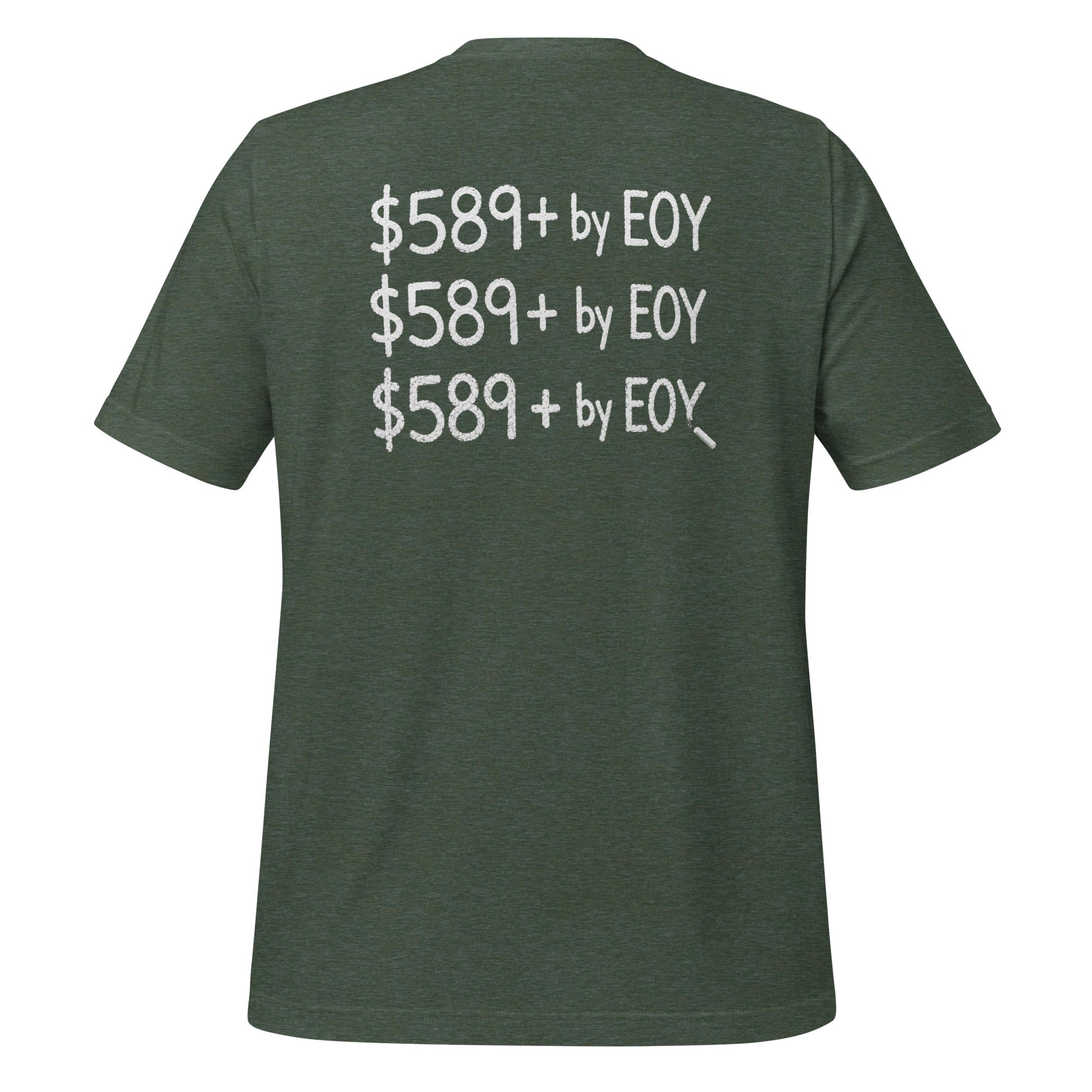 $589 XRPL shirt, $589 by EOY tee, XRP lore merch, subtle XRPL apparel, 589 prophecy shirt, Off-Chain Clothing, gray man crypto wear, XRP community streetwear