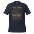 North Star shirt featuring a vintage celestial design with a mountain landscape and guiding star. This premium graphic tee is inspired by direction, discipline, and staying on course. Designed with subtle hidden details and a timeless gold-on-black aesthetic, it blends outdoor adventure style with minimalist streetwear. A quiet nod to the XRP community and long-term conviction, this piece is made for those who move with purpose and think beyond the noise. 