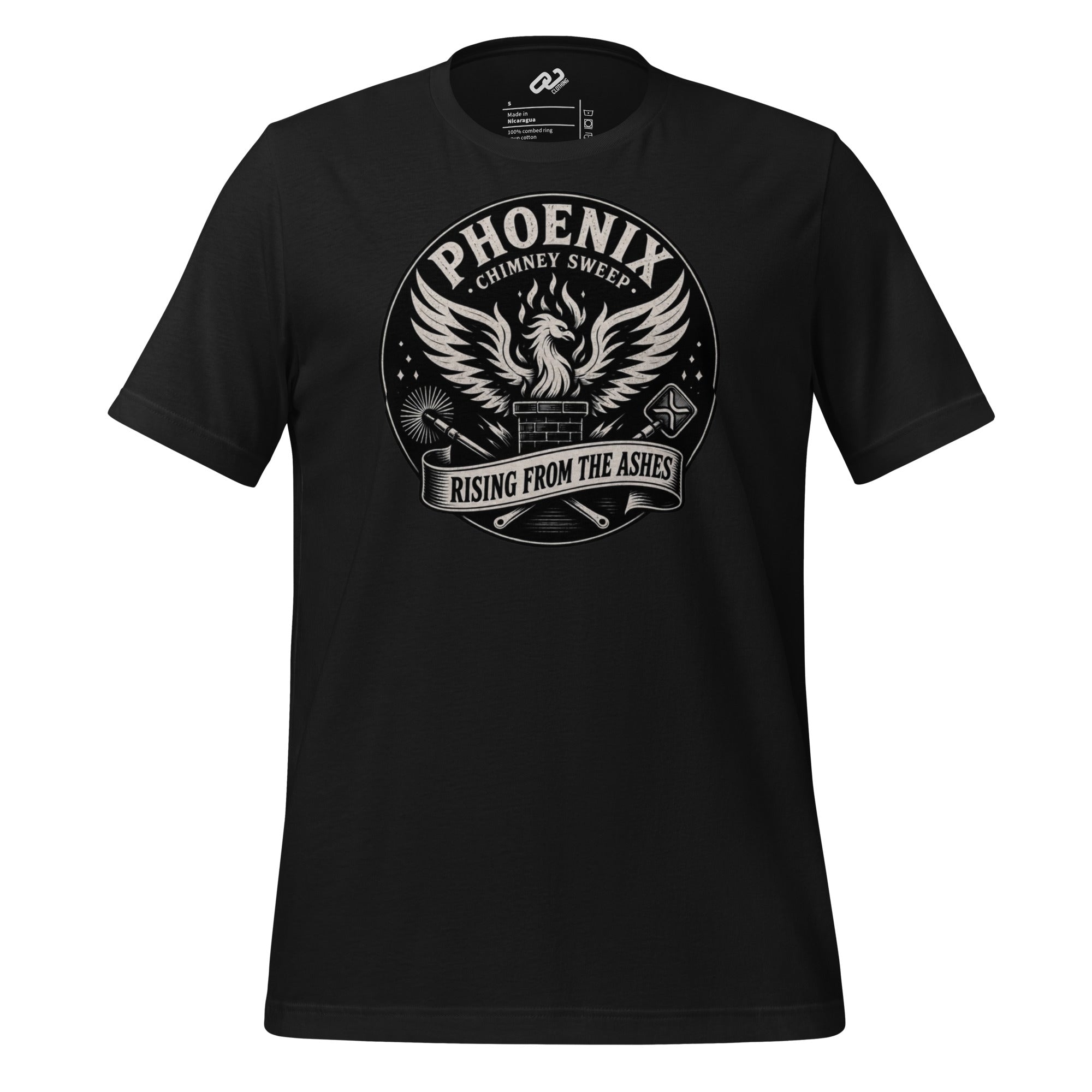 After the Fire Shirt – Phoenix Graphic Tee | Crypto Rebirth, Financial Reset, XRP-Inspired Apparel